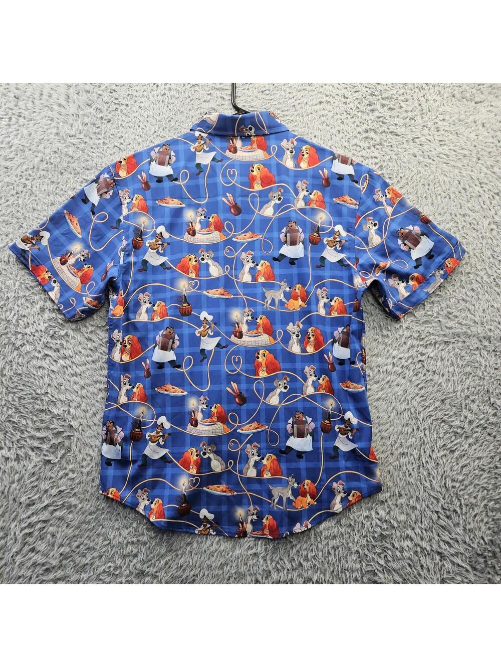 RSVLTS X Disney Shirt Lady and the Tramp Men Medium New W Tags - Picture 15 of 15